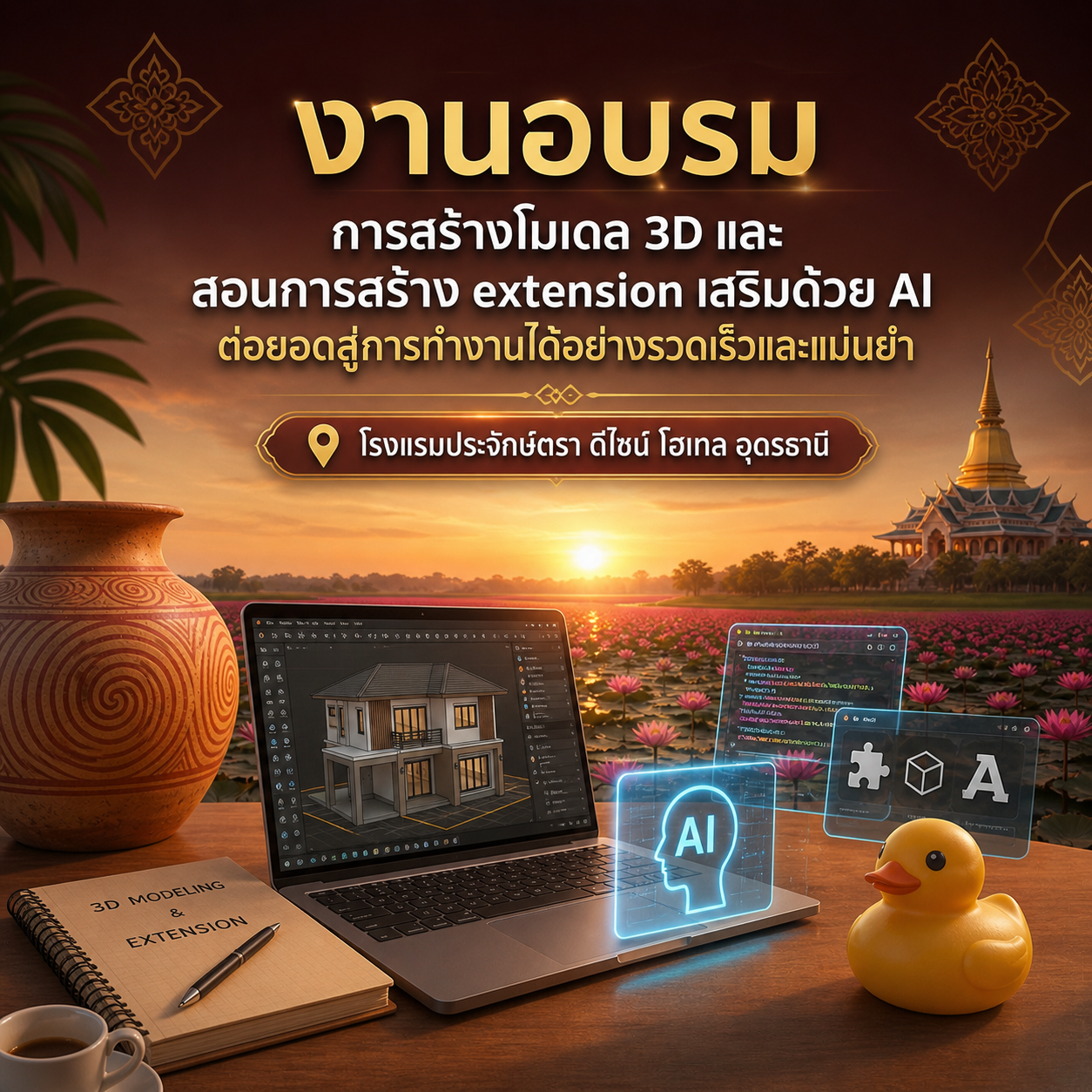 งานอบรมจังหวัดอุดรธานี